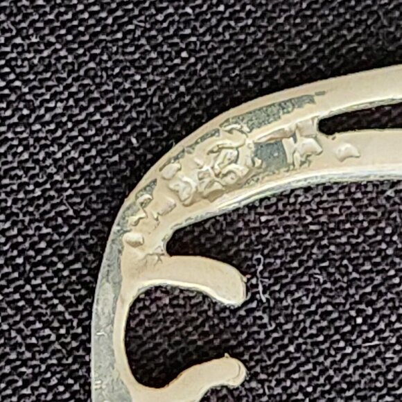 Sterling Silver Kitty-Kat Brooch Pin - Picture 3 of 3